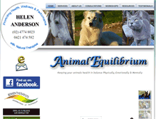 Tablet Screenshot of animalequil.com